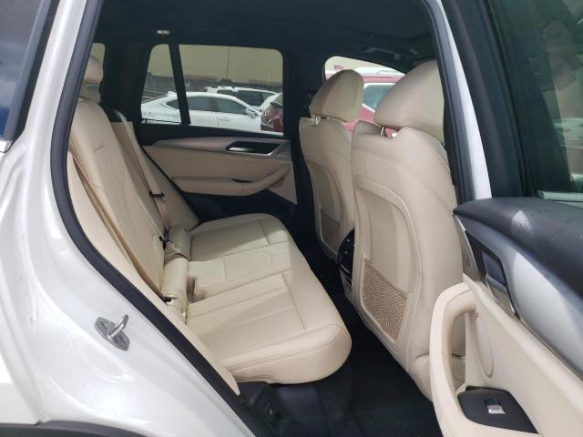5UXTY3C08M9H97409 - 2021 BMW X3 SDRIVE30I WHITE photo 11