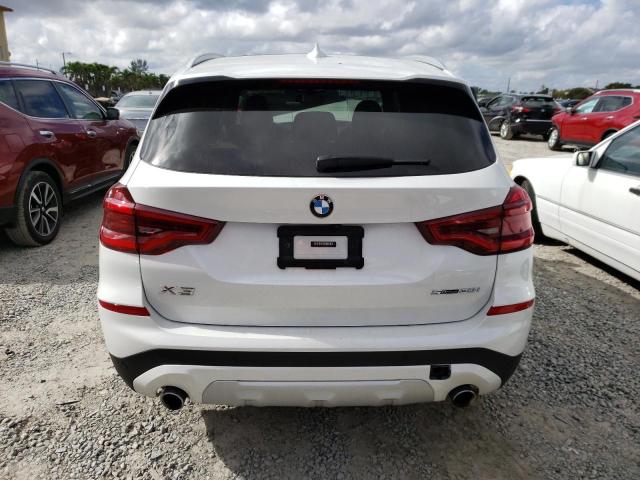 5UXTY3C08M9H97409 - 2021 BMW X3 SDRIVE30I WHITE photo 6