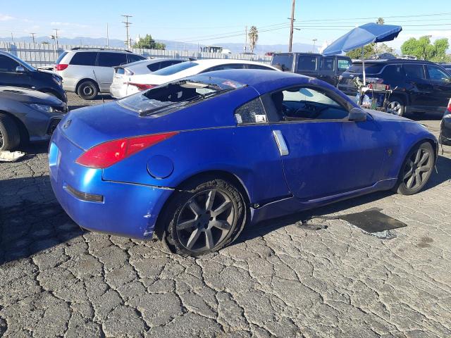 JN1AZ34E74T051973 - 2004 NISSAN 350Z COUPE BLUE photo 3