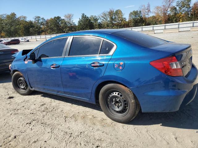 19XFB2F51CE369688 - 2012 HONDA CIVIC LX BLUE photo 2