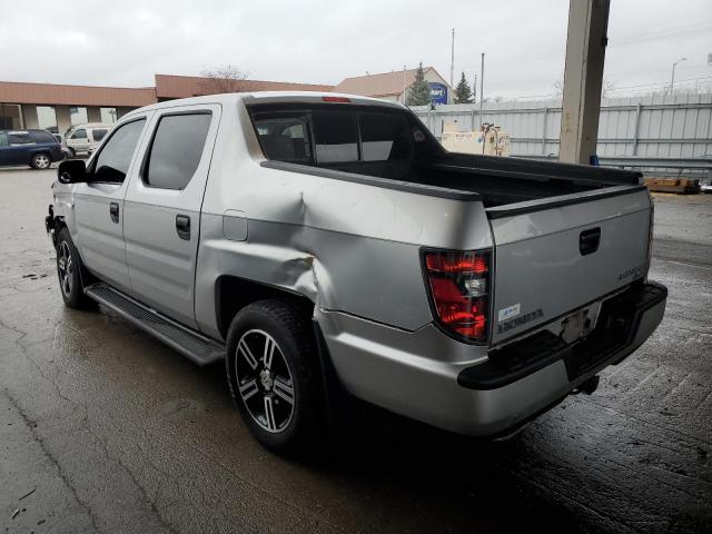 5FPYK1F79CB456132 - 2012 HONDA RIDGELINE SPORT SILVER photo 2