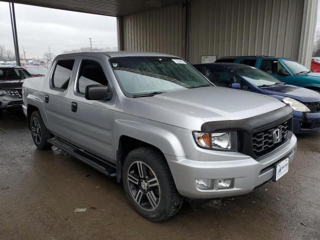 5FPYK1F79CB456132 - 2012 HONDA RIDGELINE SPORT SILVER photo 4