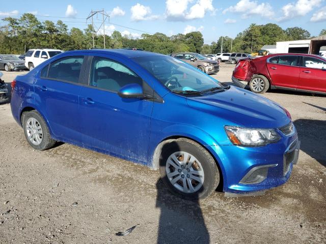 1G1JB5SH4H4136353 - 2017 CHEVROLET SONIC LS BLUE photo 4