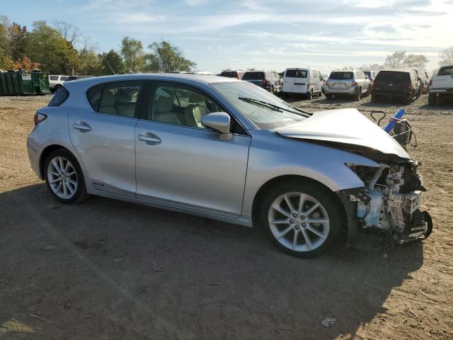 JTHKD5BH3C2084822 - 2012 LEXUS CT 200 SILVER photo 4