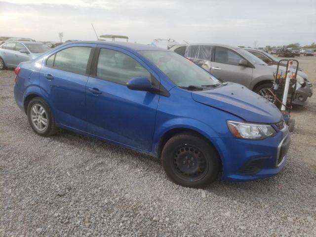 1G1JB5SH9H4136980 - 2017 CHEVROLET SONIC LS 蓝色 照片 4