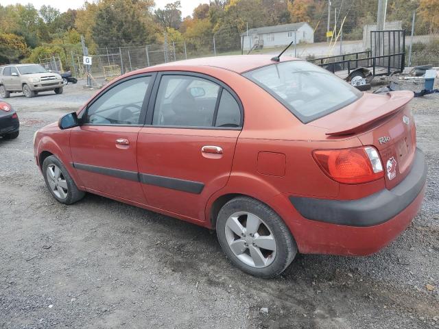 KNADE123486298316 - 2008 KIA RIO BASE RED photo 2