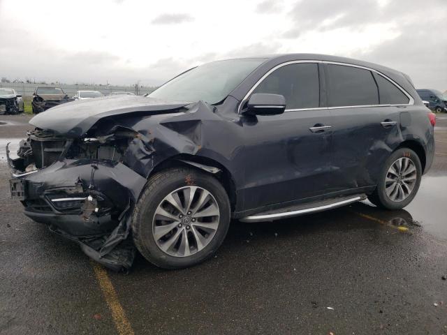 5FRYD4H46EB021397 - 2014 ACURA MDX TECHNOLOGY CHARCOAL photo 1