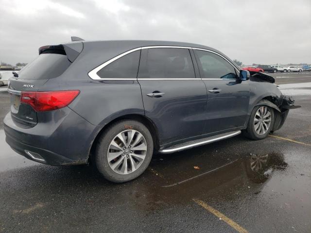 5FRYD4H46EB021397 - 2014 ACURA MDX TECHNOLOGY CHARCOAL photo 3