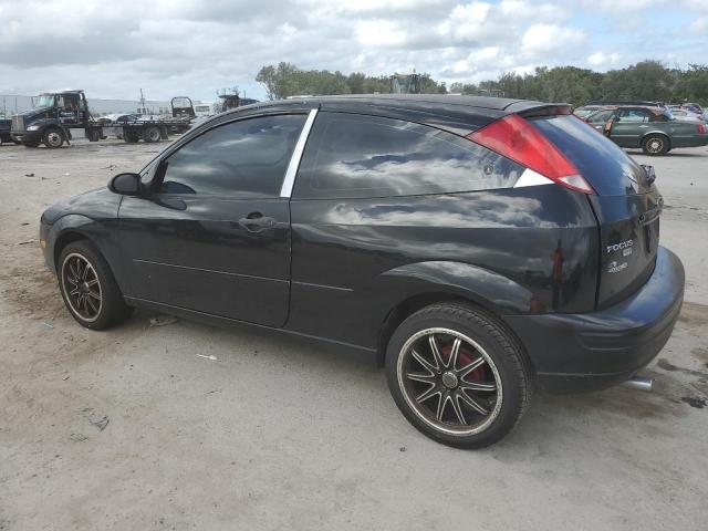 1FAFP31N97W193778 - 2007 FORD FOCUS ZX3 BLACK photo 2