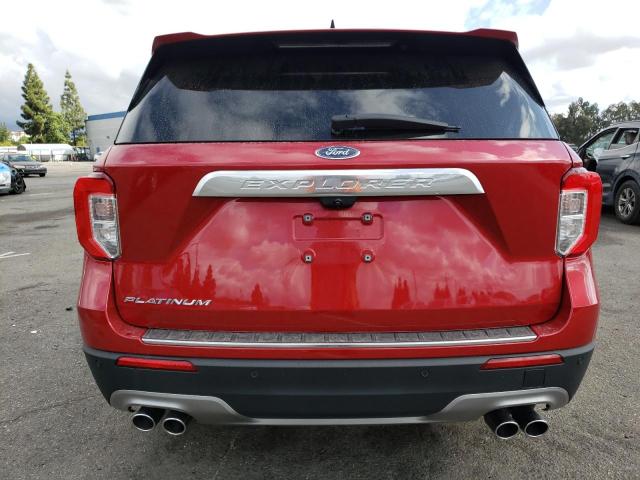 1FM5K7HC4NGA21872 - 2022 FORD EXPLORER PLATINUM RED photo 6