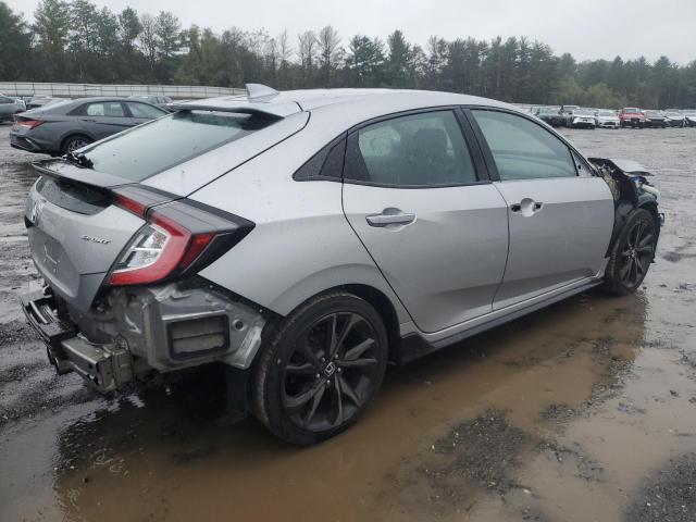 SHHFK7H4XJU225340 - 2018 HONDA CIVIC SPORT SILVER photo 3