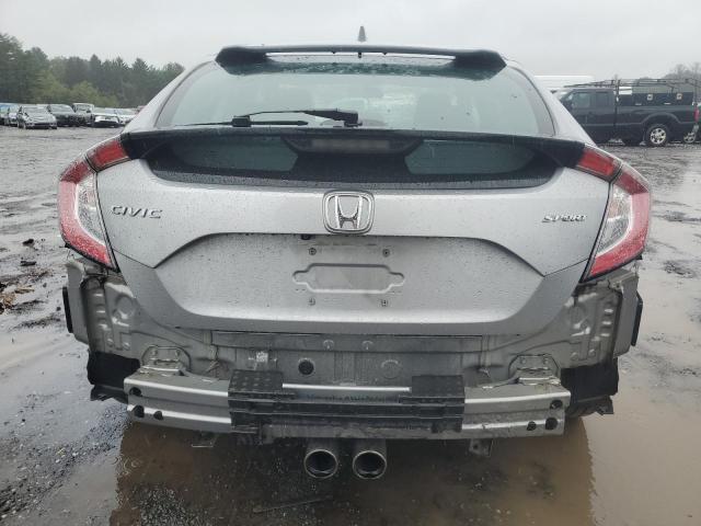 SHHFK7H4XJU225340 - 2018 HONDA CIVIC SPORT SILVER photo 6