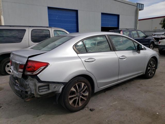 19XFB2F85DE225248 - 2013 HONDA CIVIC EX SILVER photo 3