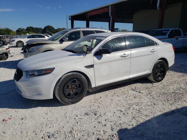 1FAHP2MK0GG125268 - 2016 FORD TAURUS POLICE INTERCEPTOR WHITE photo 1