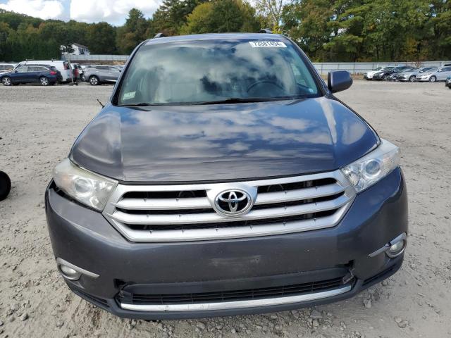 5TDBK3EH0DS277835 - 2013 TOYOTA HIGHLANDER BASE GRAY photo 5