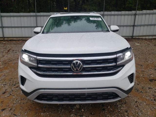 1V2BR2CA4MC549136 - 2021 VOLKSWAGEN ATLAS SEL WHITE photo 5