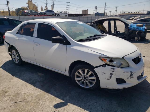 JTDBL40E899069465 - 2009 TOYOTA COROLLA BASE WHITE photo 4