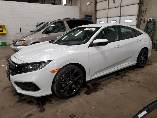 2HGFC2F83MH522621 - 2021 HONDA CIVIC SPORT Ağ foto 1