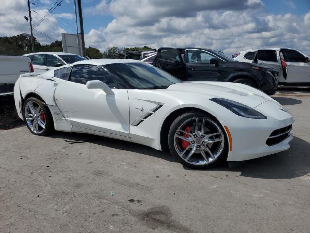 1G1YA2D79K5114001 - 2019 CHEVROLET CORVETTE STINGRAY 1LT WHITE photo 4