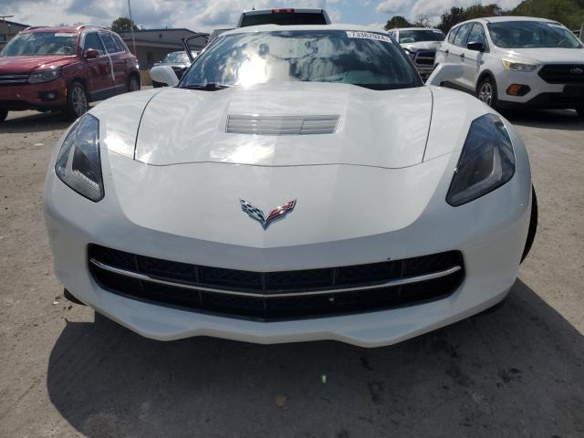 1G1YA2D79K5114001 - 2019 CHEVROLET CORVETTE STINGRAY 1LT WHITE photo 5