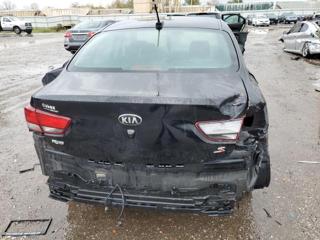 3KPA24ABXJE085301 - 2018 KIA RIO LX BLACK photo 6