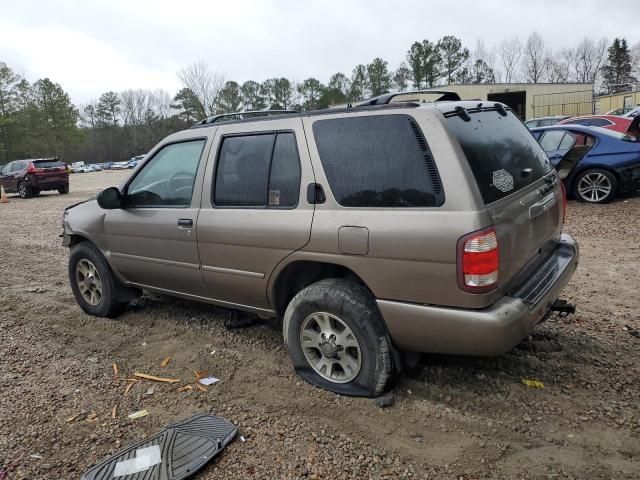 JN8DR09X01W577671 - 2001 NISSAN PATHFINDER LE GOLD photo 2