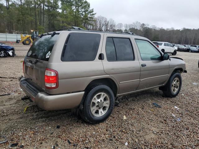 JN8DR09X01W577671 - 2001 NISSAN PATHFINDER LE GOLD photo 3