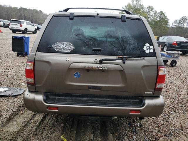 JN8DR09X01W577671 - 2001 NISSAN PATHFINDER LE GOLD photo 6