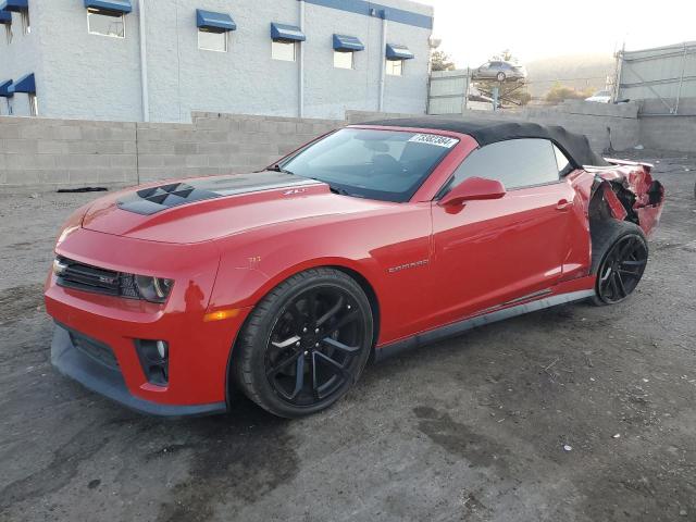 2G1FZ3DPXD9805968 - 2013 CHEVROLET CAMARO ZL1 RED photo 1