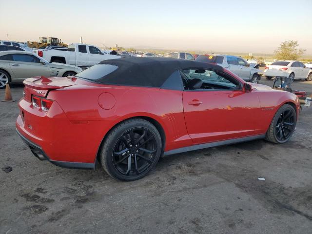 2G1FZ3DPXD9805968 - 2013 CHEVROLET CAMARO ZL1 RED photo 3