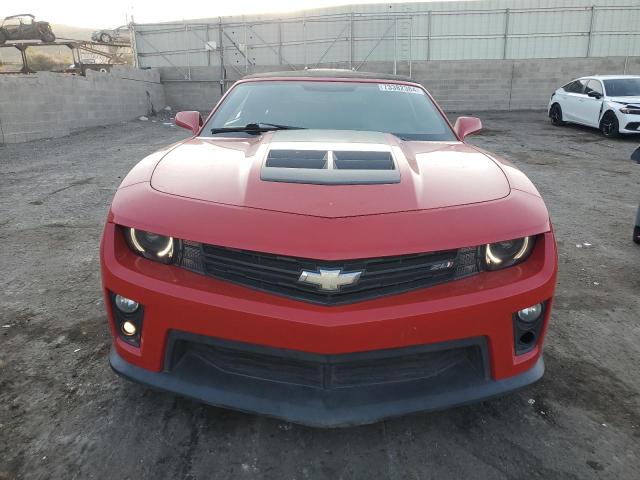 2G1FZ3DPXD9805968 - 2013 CHEVROLET CAMARO ZL1 RED photo 5