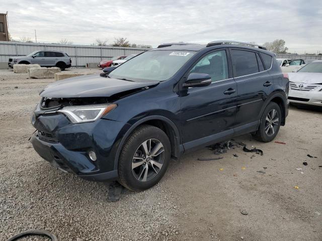 2T3WFREV9JW438448 - 2018 TOYOTA RAV4 ADVENTURE BLUE photo 1