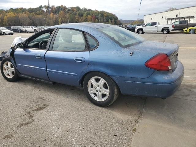 1FAHP56S72A203104 - 2002 FORD TAURUS SEL BLUE photo 2