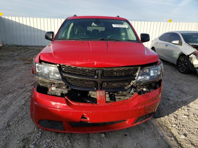 3C4PDCBB9KT798717 - 2019 DODGE JOURNEY SE RED photo 5