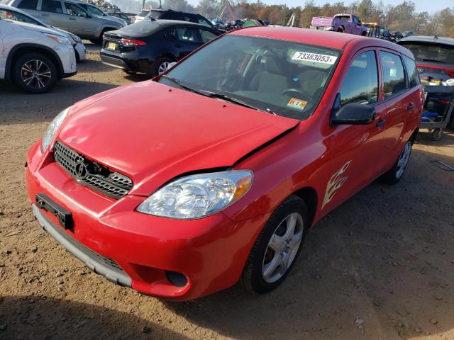 2T1KR32E27C661733 - 2007 TOYOTA COROLLA MA XR RED photo 1