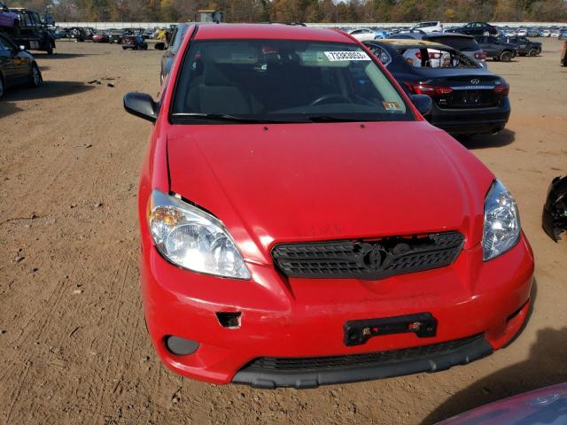 2T1KR32E27C661733 - 2007 TOYOTA COROLLA MA XR RED photo 5