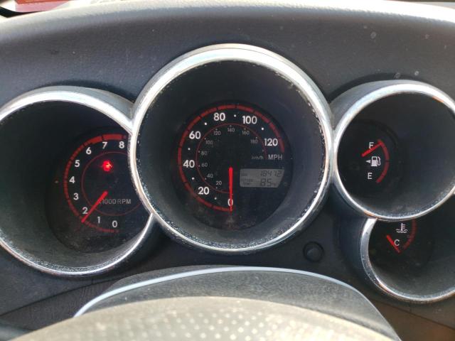 2T1KR32E27C661733 - 2007 TOYOTA COROLLA MA XR RED photo 9