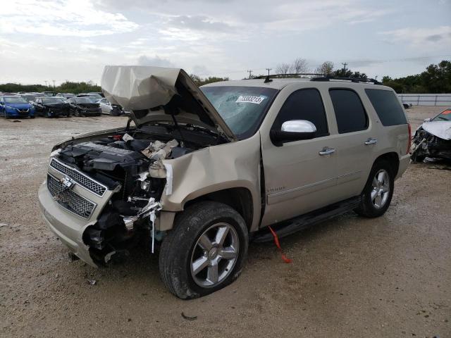 1GNSKCE04BR142953 - 2011 CHEVROLET TAHOE K1500 LTZ BEIGE photo 1