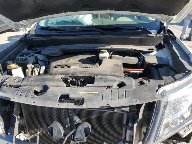 5N1AR2MN4FC659147 - 2015 NISSAN PATHFINDER S WHITE photo 12