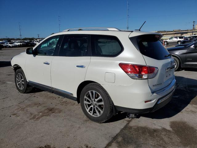 5N1AR2MN4FC659147 - 2015 NISSAN PATHFINDER S WHITE photo 2