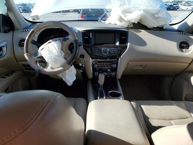 5N1AR2MN4FC659147 - 2015 NISSAN PATHFINDER S WHITE photo 8