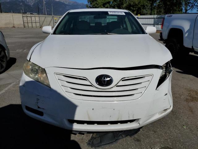 4T1BE46K77U586026 - 2007 TOYOTA CAMRY CE WHITE photo 5