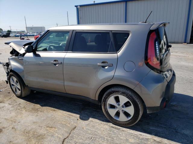 KNDJN2A25G7310096 - 2016 KIA SOUL GRAY photo 2