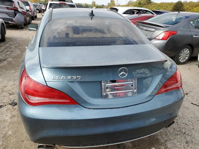 WDDSJ4EB2EN036635 - 2014 MERCEDES-BENZ CLA 250 BLUE photo 6