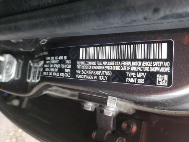 ZACNJBABXKPJ77650 - 2019 JEEP RENEGADE SPORT Մոխրագույն լուսանկար 12