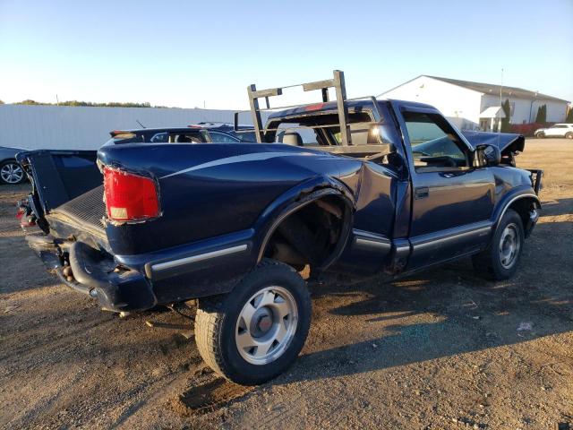 1GCCS14XXWK182663 - 1998 CHEVROLET S TRUCK S10 BLUE photo 3