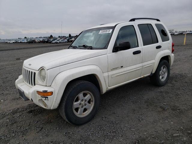 1J4GL58K62W355077 - 2002 JEEP LIBERTY LIMITED WHITE photo 1