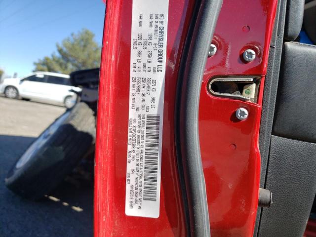 3C4PDCAB5ET303192 - 2014 DODGE JOURNEY SE RED photo 13