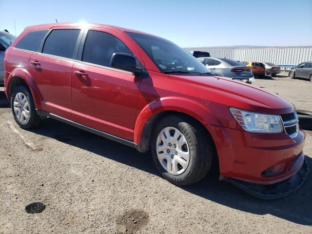 3C4PDCAB5ET303192 - 2014 DODGE JOURNEY SE RED photo 4