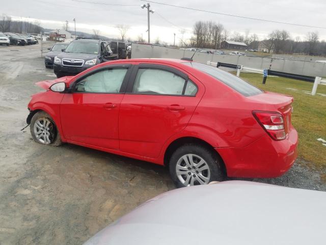 1G1JB5SB0L4100759 - 2020 CHEVROLET SONIC LS 红色 照片 2